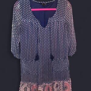 AS U WISH Paisley dress women's xs